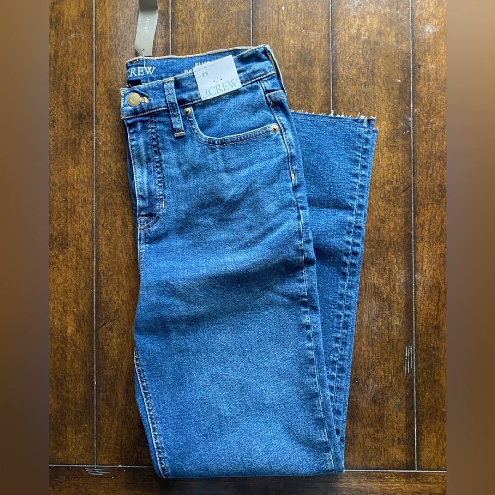 J. Crew Slim Demi Boot Denim Jeans